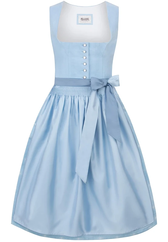 Stockerpoint Women's Dirndl Chantal Special Occasion Dress, lightblue, 6