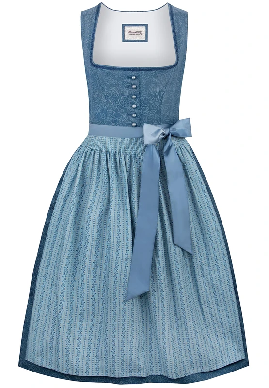 Stockerpoint Women's Dirndl Isabelle Special Occasion Dress, darkblue, 6