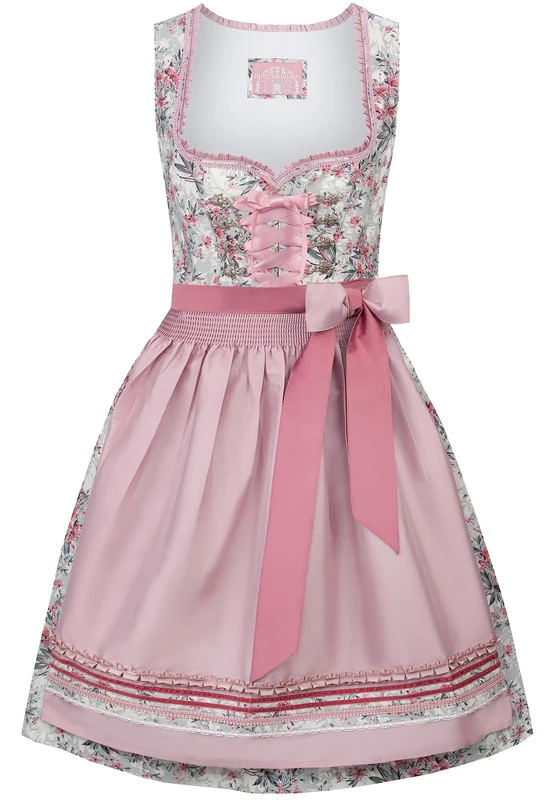 Stockerpoint Women's Dirndl Jolie Special Occasion Dress, Pink, 6