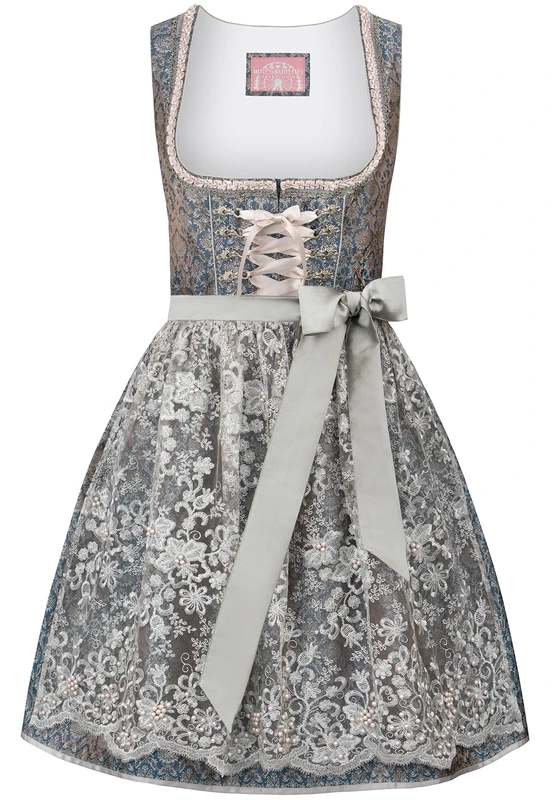 Stockerpoint Women's Shanaya Dirndl Dress - Petrol, Size 10