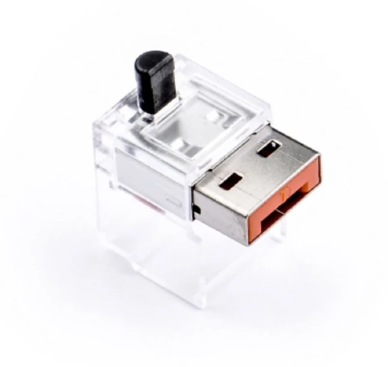 SmartKeeper Essential / 12 x LAN Cable Locks Without Lock Key Basic/Orange