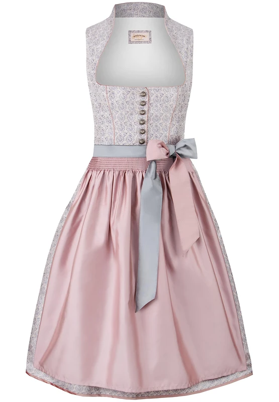 Stockerpoint Women's Monroe Dirndl Special Occasion Dress, Antique Pink, 34