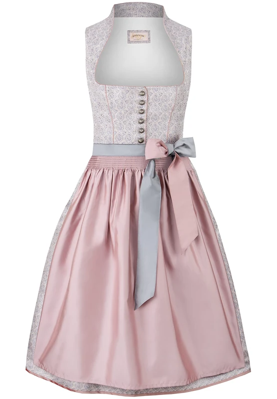 Stockerpoint Women's Monroe Dirndl Special Occasion Dress, Antique Pink, 16