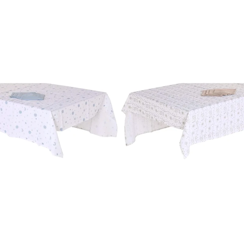 DKD Home Decor Tablecloth and Napkins, Standard