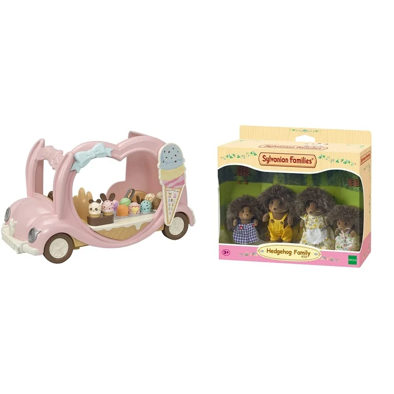 Sylvanian Families Ice Cream Van & Hedgehog Family