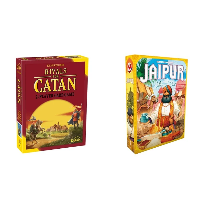 CATAN UNBOX Now | The Rivals for Catan | Board Game | Ages 10+ | 2 Players & Space Cowboys | Jaipur 2nd Edition | Board Game | Ages 12+ | 2 Players | 30 Minute Playing time