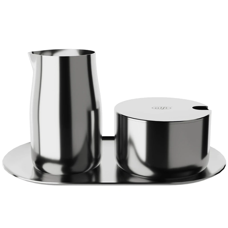 Alfi Milk and Sugar Set Stainless Steel Polished One Size