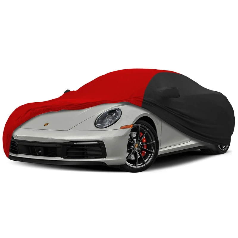 Indoor Car Cover Replace for 1998-2024 Porsche 911 (991/992/996/997 Series), Luxurious Soft Stretch Satin Indoor Car Cover for Dust-Proof, Underground Garage, Car Show