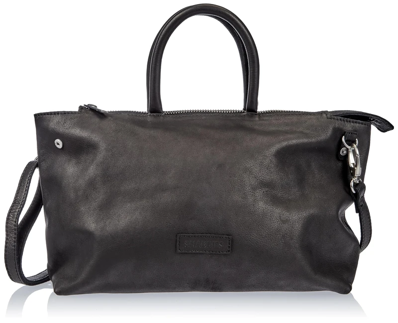 Shabbies Amsterdam Women's Belize Handbag, Black, Large