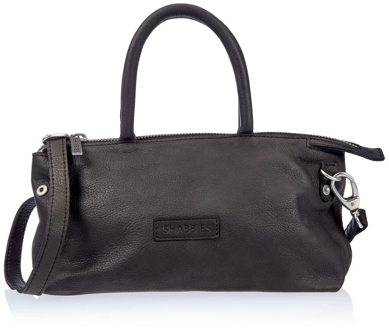 Shabbies Amsterdam Women's Nolan Handbag, Black, Large