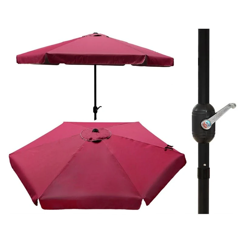 BigBuy Outdoor Parasol, Multicoloured, Standard - Image 1