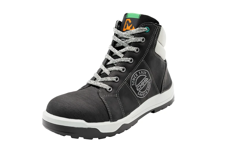 Emma Safety Footwear Unisex Clyde Industrial Shoe, Black, 8.5 UK