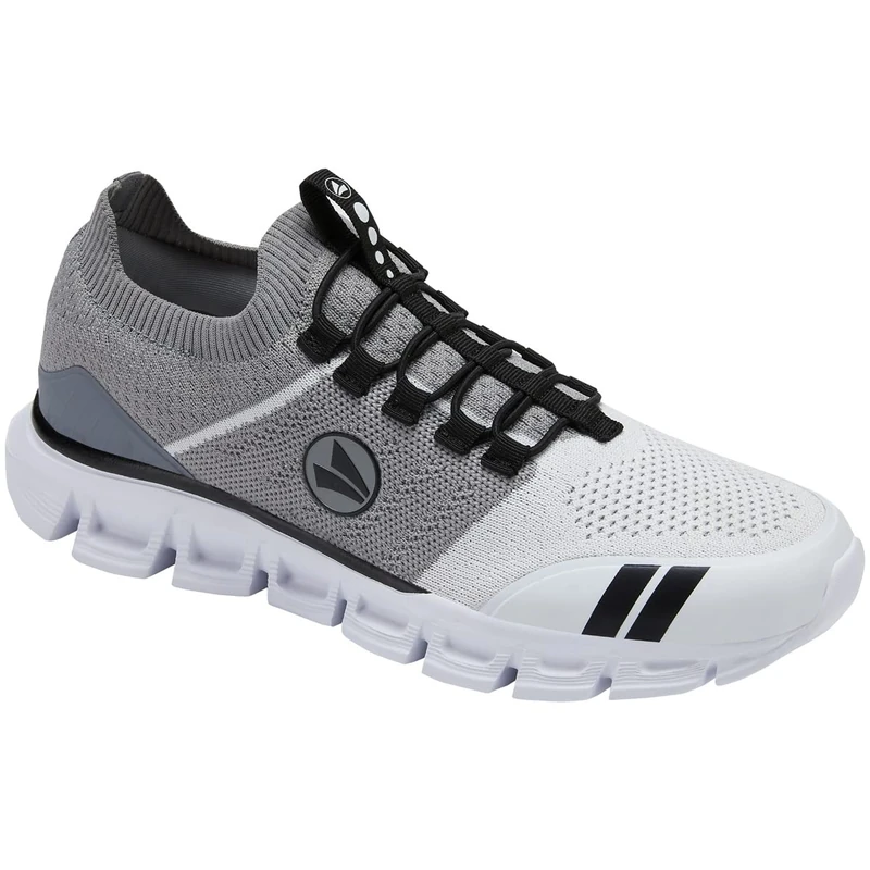 JAKO Unisex's Premium Knit Trainers Sneaker, Ultimate Grey, 12 UK