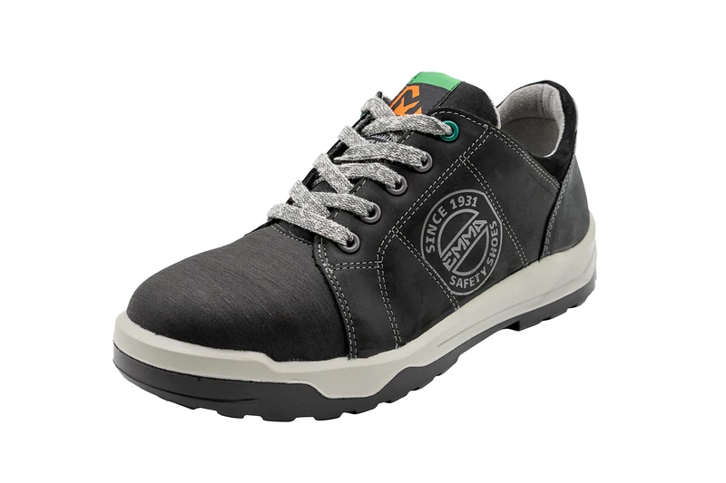 Emma Safety Footwear Unisex Clay Industrial Shoe, Black, 11.5 UK