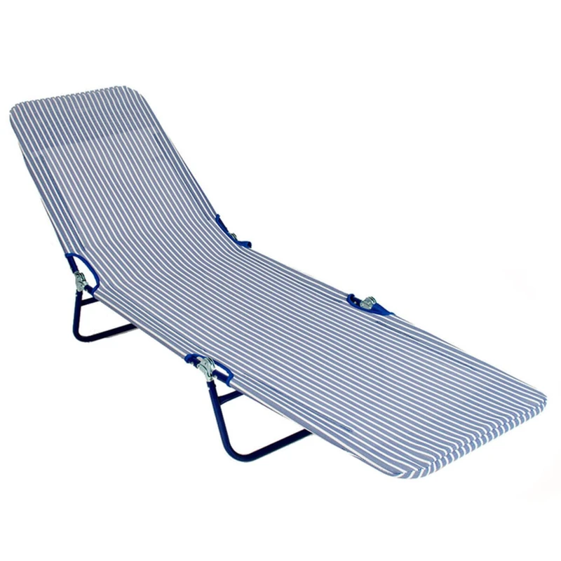 BigBuy Outdoor Single Textiline Lounger, Multicoloured, Standard - Image 1