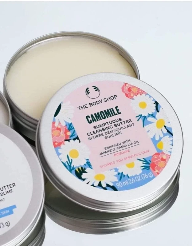 The Body Shop CAMOMILE Sumptuous Cleansing Butter, enriched with Japenese Camelia Oil 90ml