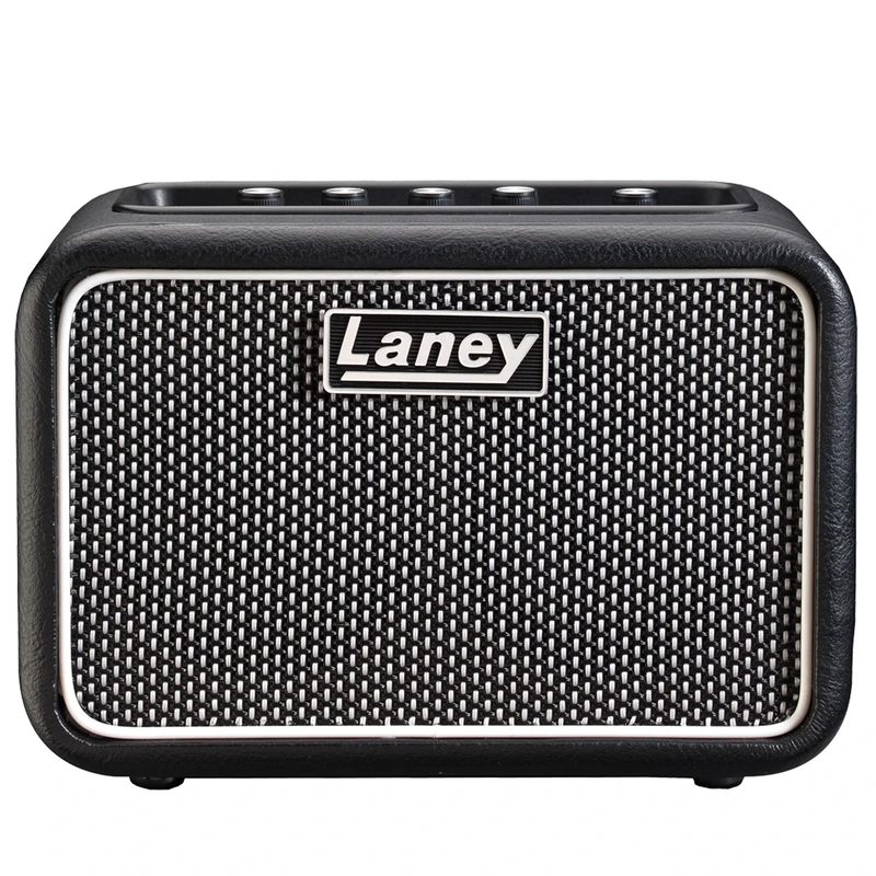Laney MINI-ST-SUPERG-2 6W Battery Powered Guitar Amp– Compact Practice Amp with Clean/Drive Channels, Delay, LSI Smartphone Input, AUX In, Headphone Out & Free Ultimate Guitar Subscription