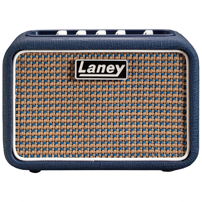 Laney MINI-ST-LION-2 6W Battery Powered Guitar Amp– Compact Practice Amp with Clean/Drive Channels, Delay, LSI Smartphone Input, AUX In, Headphone Out & Free Ultimate Guitar Subscription - LIONHEART