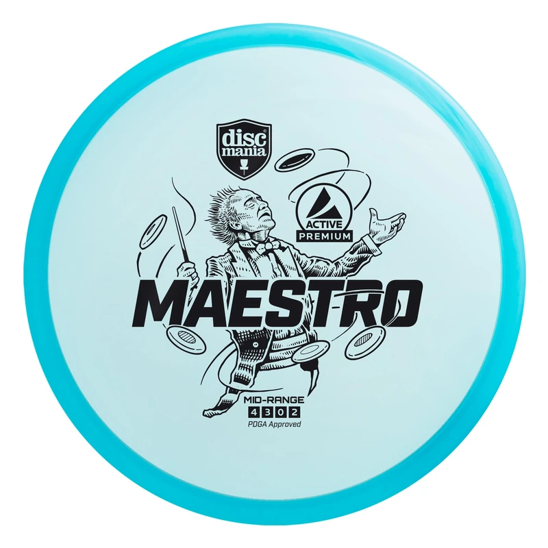 Discmania Premium Maestro Midrange Driver - 4/3/0/2 Blue