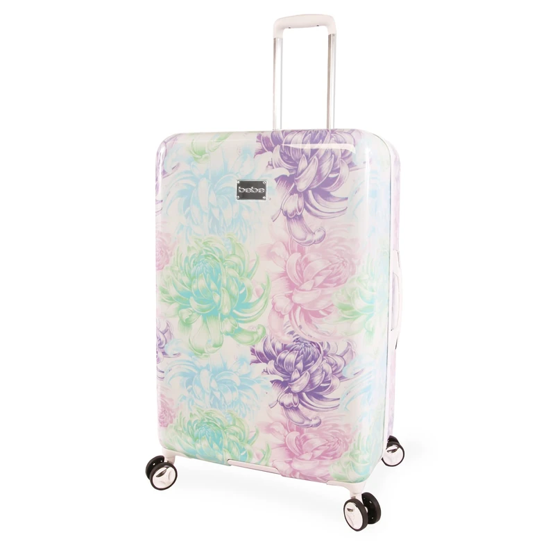 Bebe Women's Luggage Stella 29" Hardside Check in Spinner, Purple Floral, Check-in 29", Luggage Hardside Check in Spinner