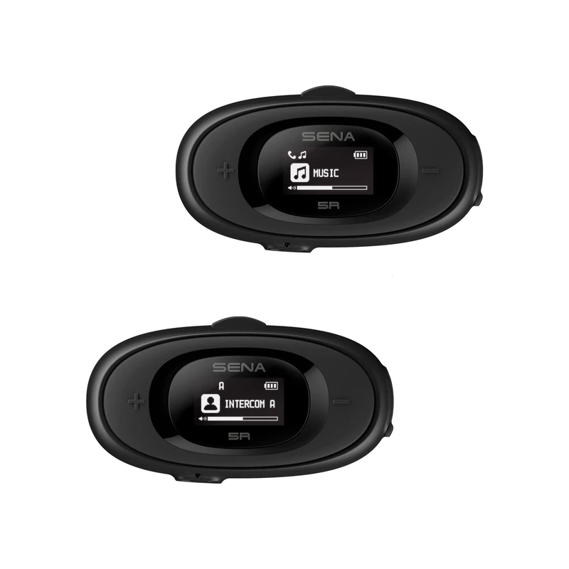 Sena 5R Two-Way HD Motorcycle Bluetooth Intercom Headset, Dual Pack