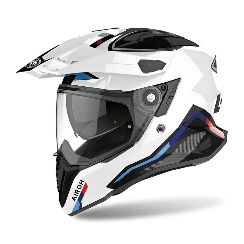 Airoh Motorcycle Helmet Commander Factor White Gloss M
