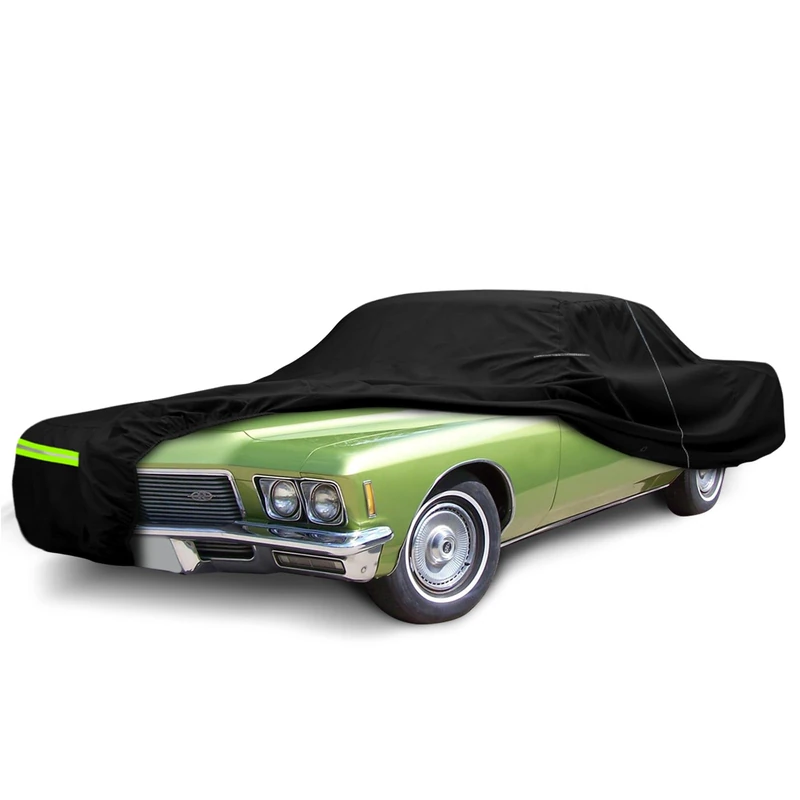 Waterproof Car Cover Replace for 1971-1973 Buick Riviera 2 Door Hardtop, 210T All Weather Classic Car Covers with Inner Cotton & Lock for Snow Rain Paint Protection