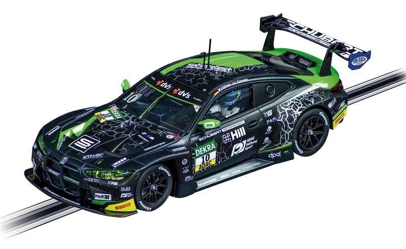 Carrera Digital 124 20023952 BMW M4 GT3 „Schubert Motorsport, No.10 1:24 Scale Slot Car With Working Front, Rear & Brake Lights, Suitable For Ages 10 Years+