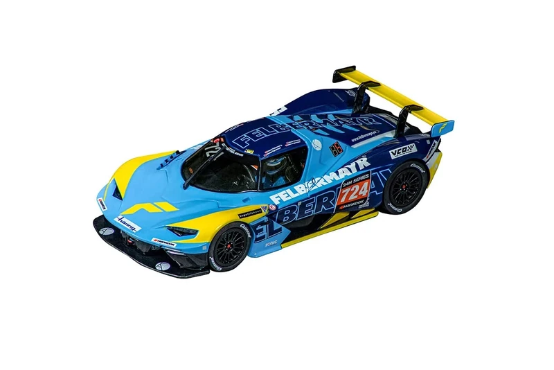 Carrera Evolution 20027744 KX-BOW GTX Felbermayr No. 724 Vehicle, Multicoloured