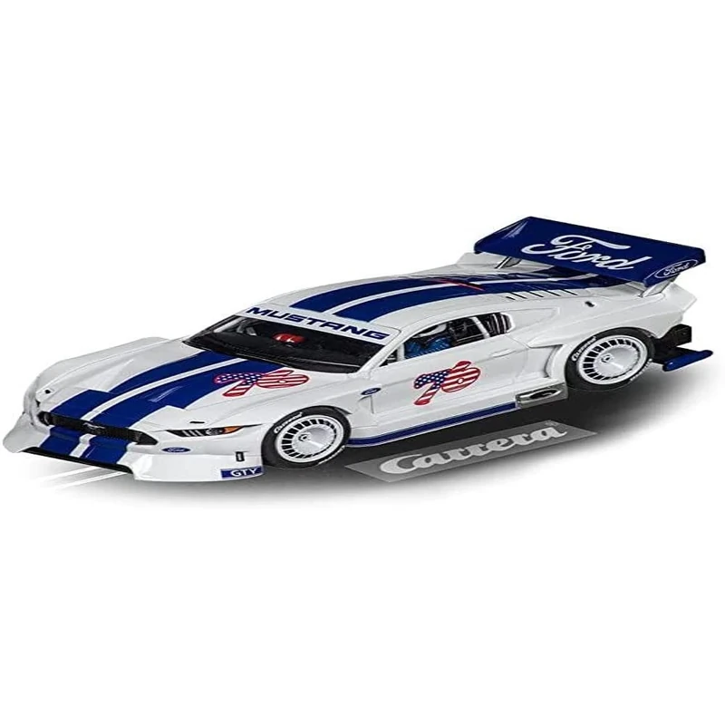 Carrera Evolution 20027752 Ford Mustang GTY No.76 Slot Car, multicoloured