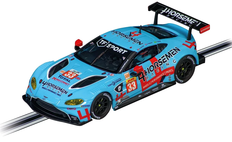 Carrera Evolution 20027743 Aston Martin Vantage GTE TF Sport 4 Horsemen Racing, No. 33" Vehicle, multicoloured
