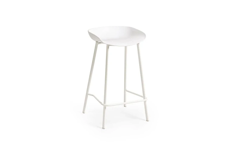 Julian Bowen Bar Stools, White, One Size