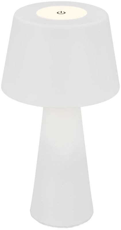 Briloner - LED Battery Table Lamp, Stepless Dimmable, Touch, Mobile Light, LED Table Lamp Outdoor, LED Table Lamp Cordless, White