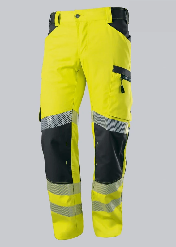 BP 2040-844-6656 Men's Work Trousers - Yellow/Anthracite Size 64n