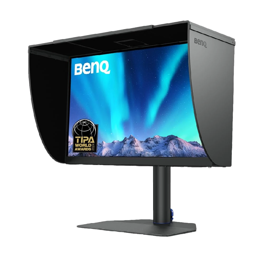 BenQ 27 Inch 4K UHD Monitor SW272U, Graphics Design