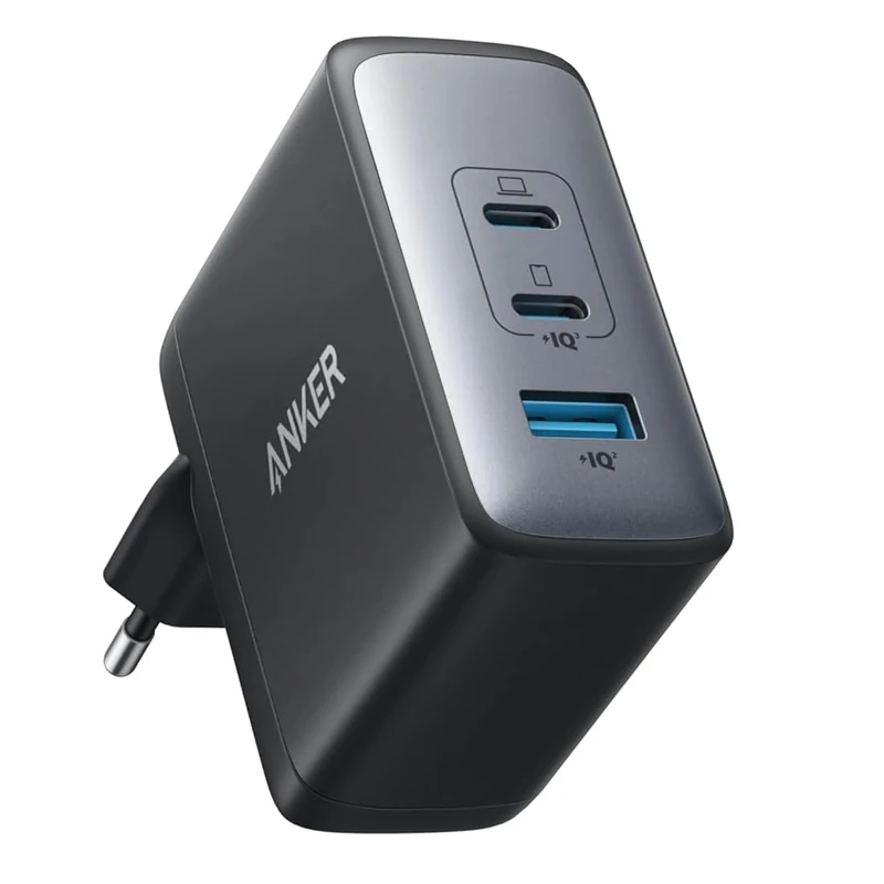 Anker Wall Charger 2xUSB-C 1xUSB 100W Black