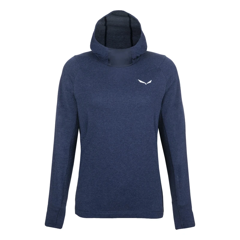 SALEWA Fans Am W Hoody Brand Sweatshirt. Navy Blazer
