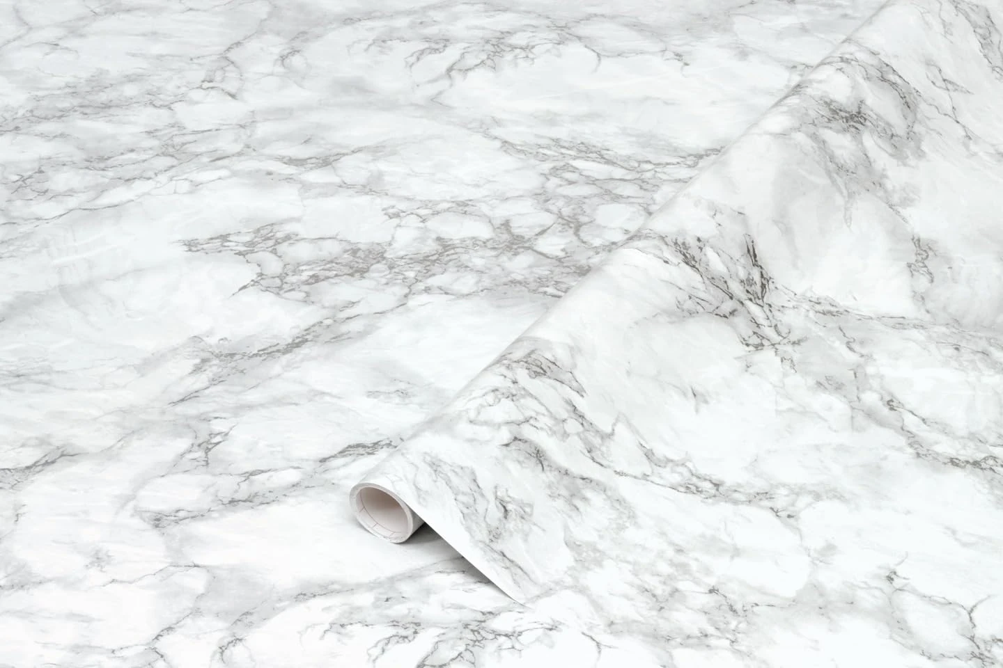 d-c-fix vinyl wrap Cortes silver marble effect 45 cm x 2 m - sticky back plastic roll for furniture, kitchen & cupboards - contact paper sticker self adhesive film