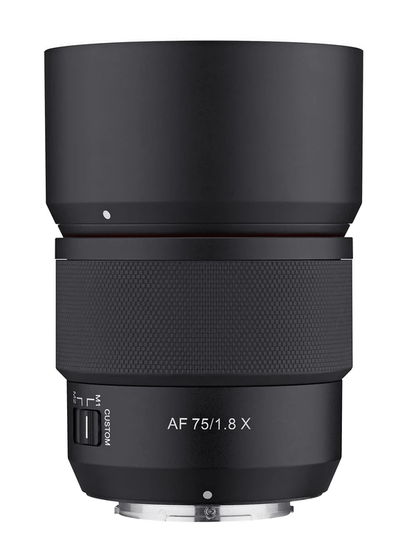 Samyang 75mm F1.8 AF APS-C Compact Telephoto Lens for Fuji X (SYIO75AF-FX)