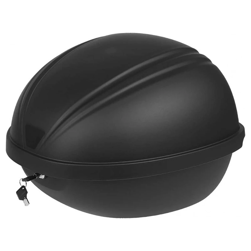 Polisport 8870800003 - Waterproof Urban E-Cargo Box Top case with a Capacity of 30L and Attachment to the Luggage Carrier of the e-Bike and Color Black