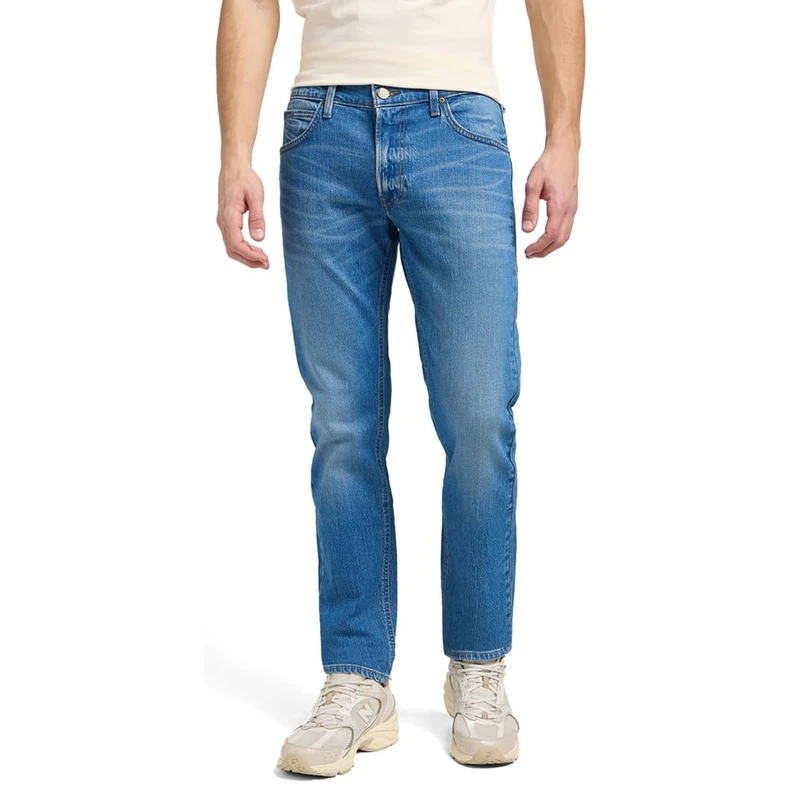 Lee Men's-Jeans Daren, Reißverschluss, Regular Straight Fit, Straight Leg