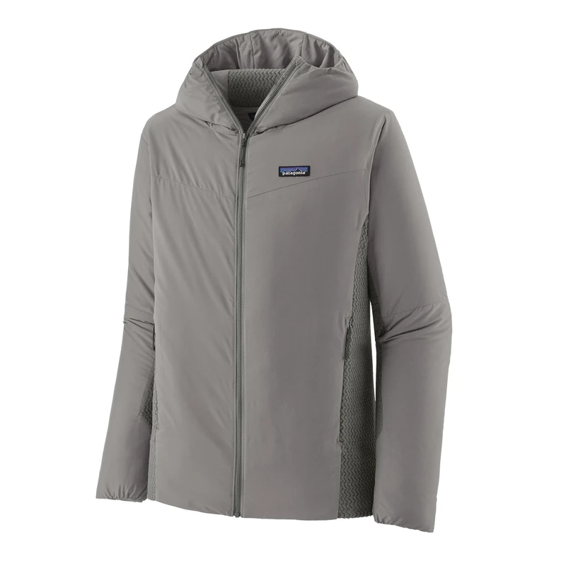 PATAGONIA Men's M's Nano-air Light Hybrid Hoody Outerwear, Salt Grey, L