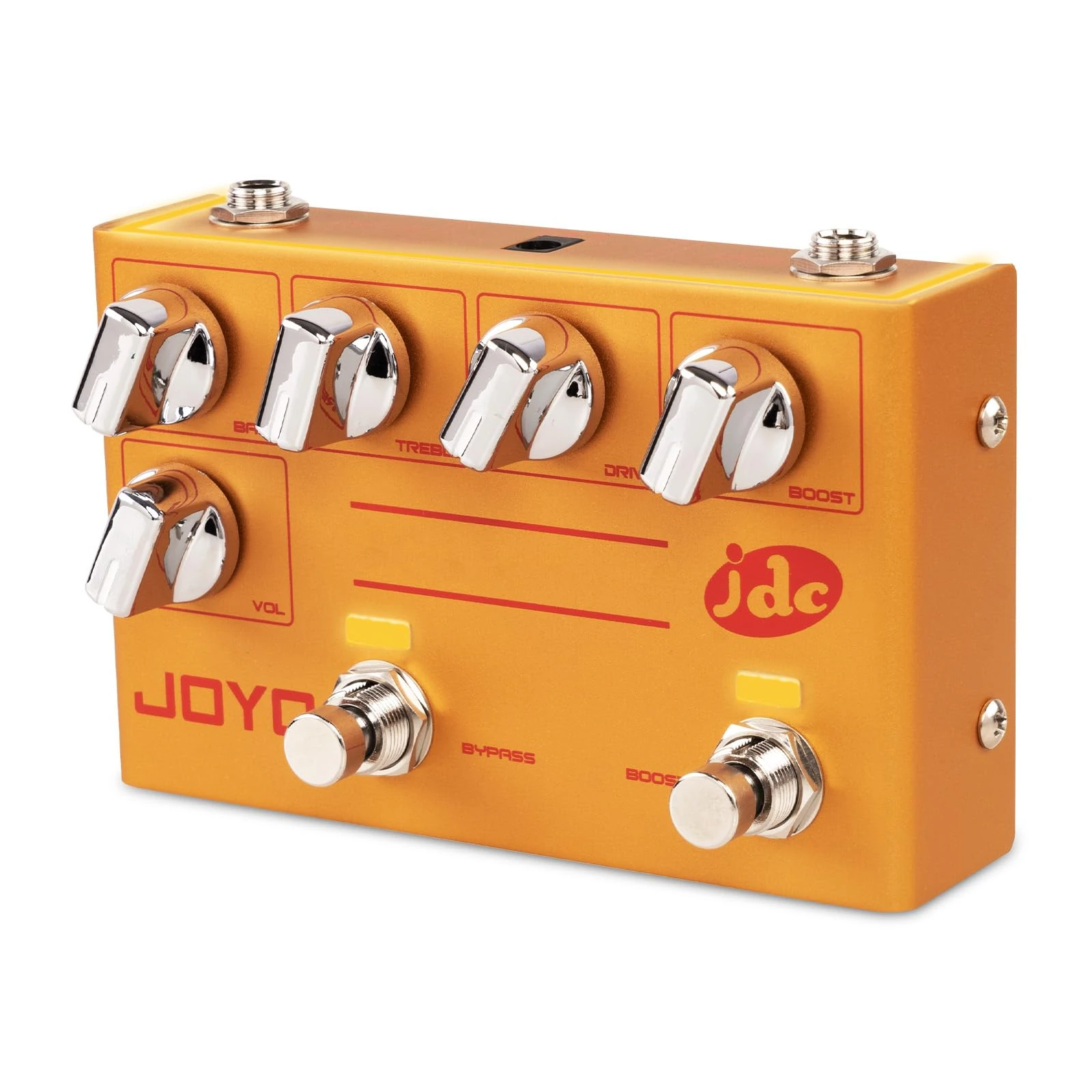 JOYO Overdrive Effect Pedal Dual Channel with Independent Footswitch for Electric Guitar - JDC Signature (TORNADO R-21)