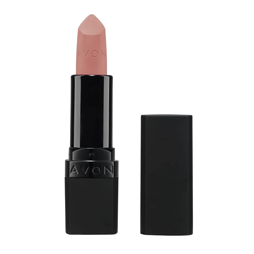 Avon Ultra Matte Lipstick Blush with Vitamin E, Avocado Oil and Sesame Oil for Comfortable Coverage that Won't Cake, Crack or Dry