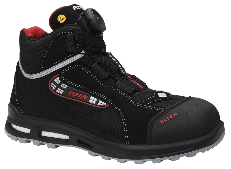ELTEN Unisex Sander XXT Pro BOA ESD S3 Safety Boots, Black, 38 EU, black, 6 UK