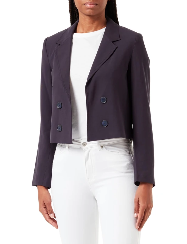comma Women's 2142720 Blazer, 5976, 10