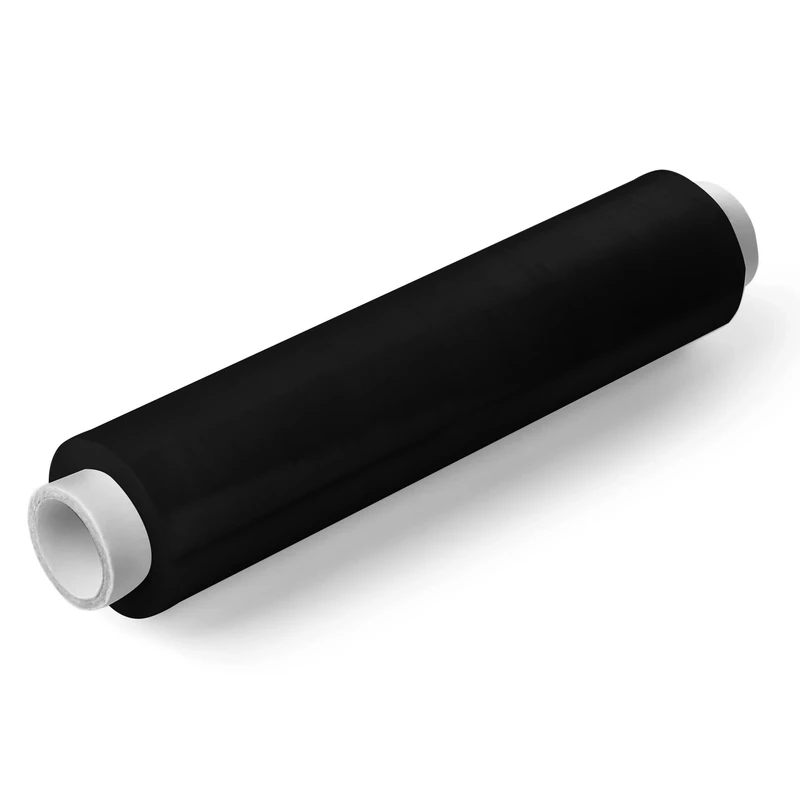 G4GADGET| 12 x Black Pallet/Stretch/Shrink Wrap Packaging Cling Film - 400mm x 150M