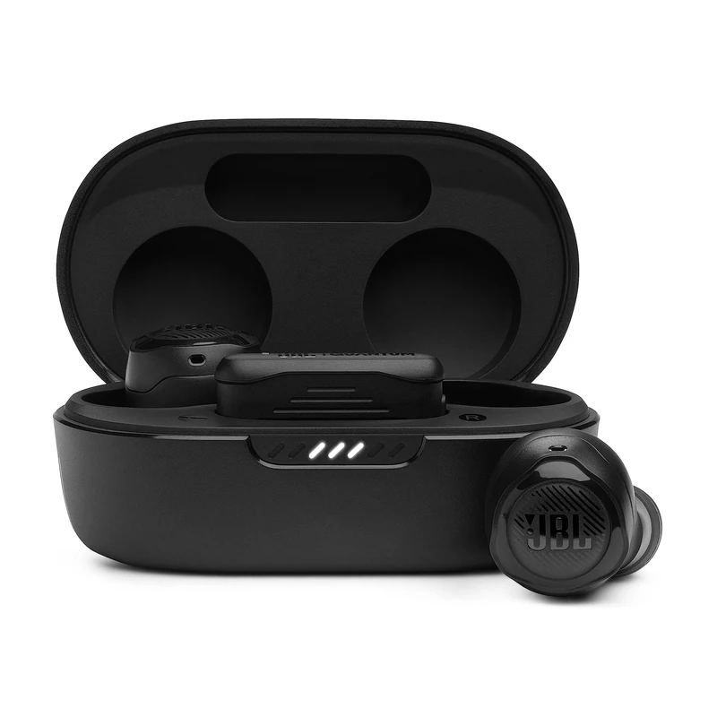 JBL Quantum Air TWS Wireless In-Ear Gaming Earphones, Noise-Cancelling Bluetooth Earbuds with 24-Hour Battery Life, Black