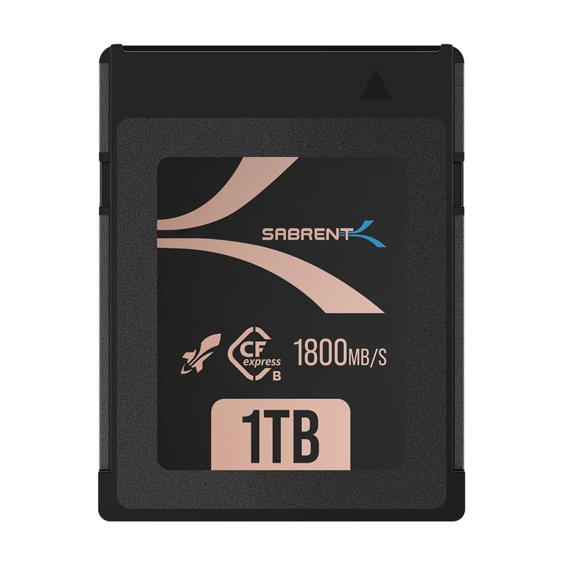 SABRENT CFexpress Type B pro Memory Card 1TB, Rocket CFX, cf express speeds up to R1800MB/s W1700MB/s, compatible with DSLR Cameras for professional photographers and videographers (CF-XXIT-1TB)