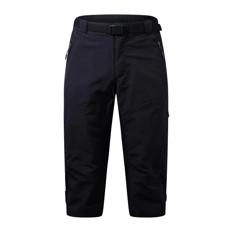 Endura Men's Hummvee Mountain Bike Baggy Cycling 3/4 Short with Liner, Black, XX-Large